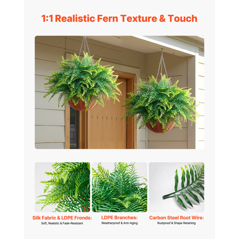 Felci Artificiali, 2 Pezzi di  - Bonsai Garden Wall recensione e prezzo