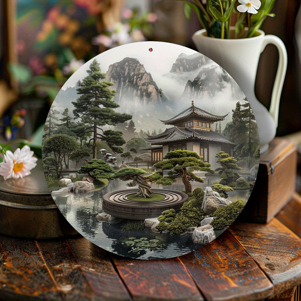 Insegna Rotonda in Metallo All - Bonsai Garden Wall recensione e prezzo