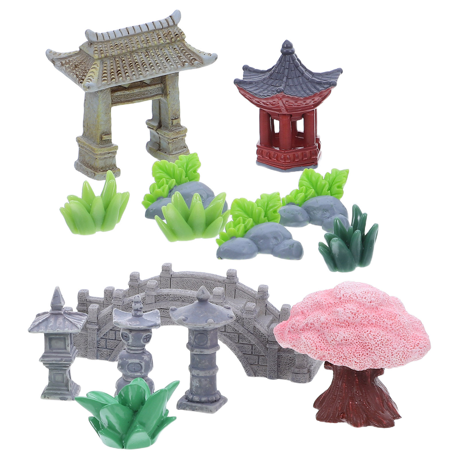 1 Set Decorazione Paesaggistic - Bonsai Garden For Desk recensione e prezzo