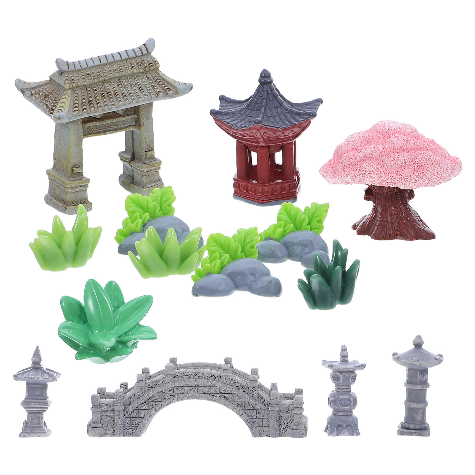 1 Set Decorazione Paesaggistic - Bonsai Garden For Desk recensione e prezzo