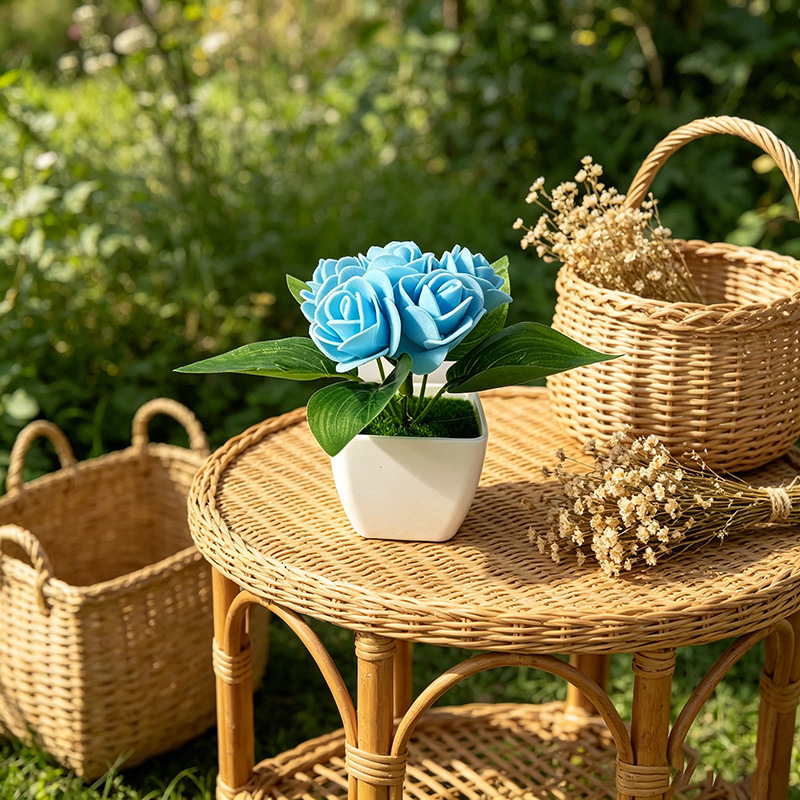 4 pezzi di rose artificiali, s - Bonsai Garden Shop recensione e prezzo
