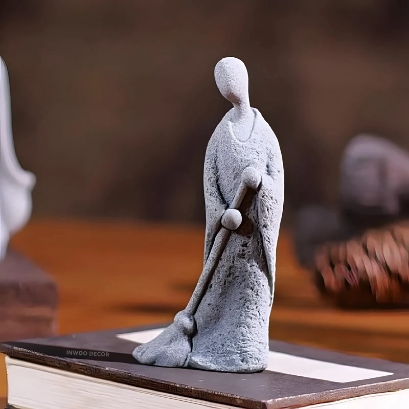 Statua di Buddha in pietra Pic - Bonsai Garden For Desk recensione e prezzo