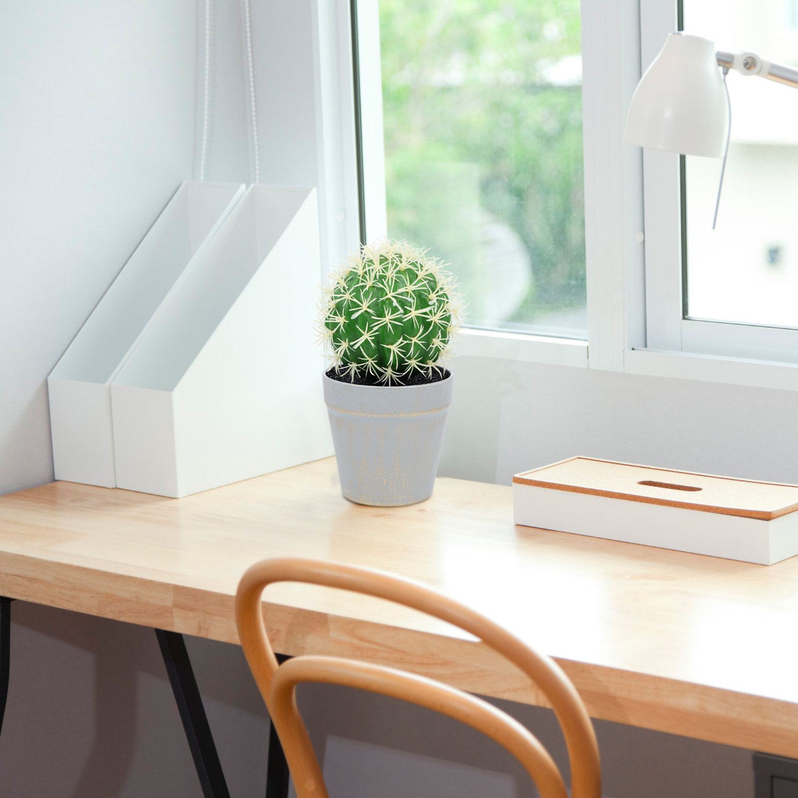 Mini Cactus Artificiale Bonsai - Bonsai Garden For Desk recensione e prezzo