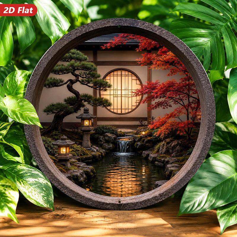 Decorazione da Parete in Metal - Bonsai Garden Wall recensione e prezzo